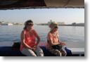 Felukenfahrt in Assuan-traumhaft! 03 mit meinen lieben Reisebegleiterinnen!